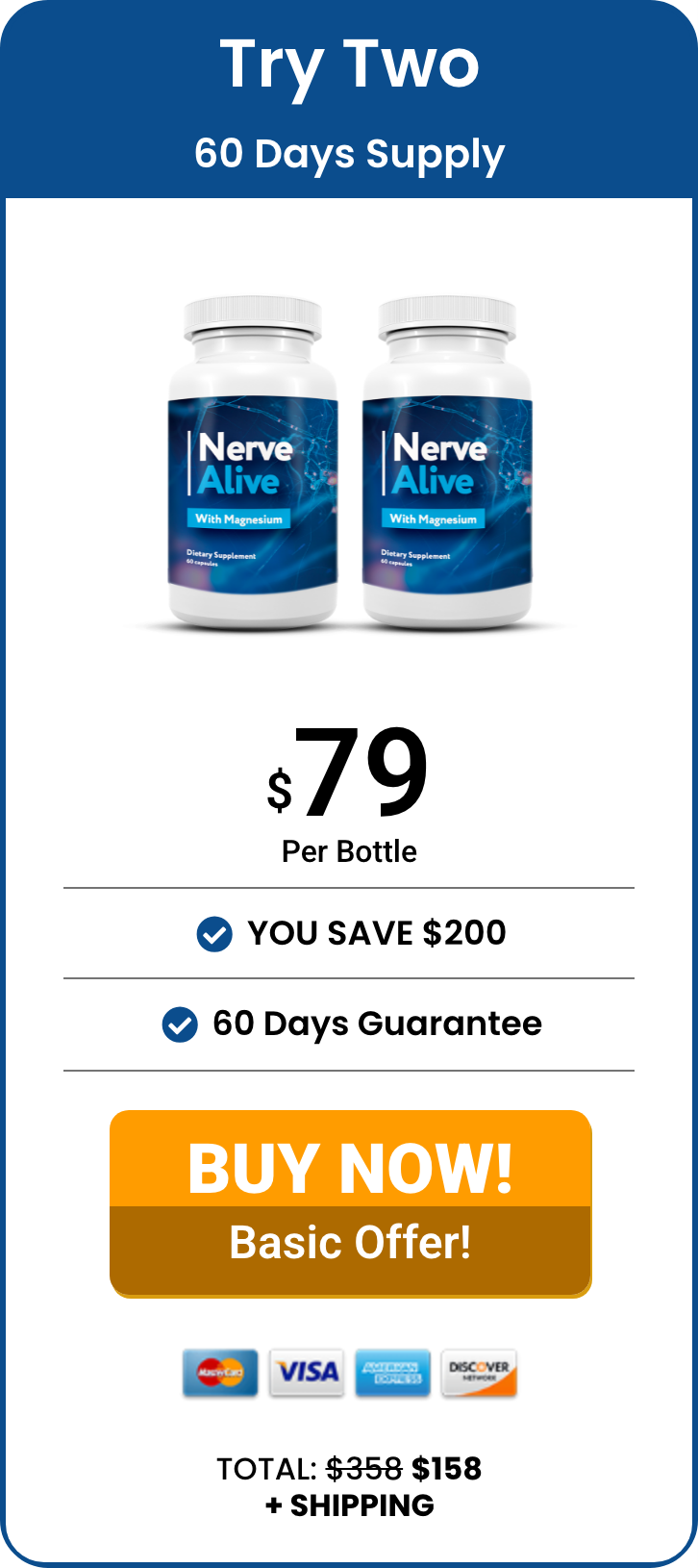 Nerve Alive 60 day supply